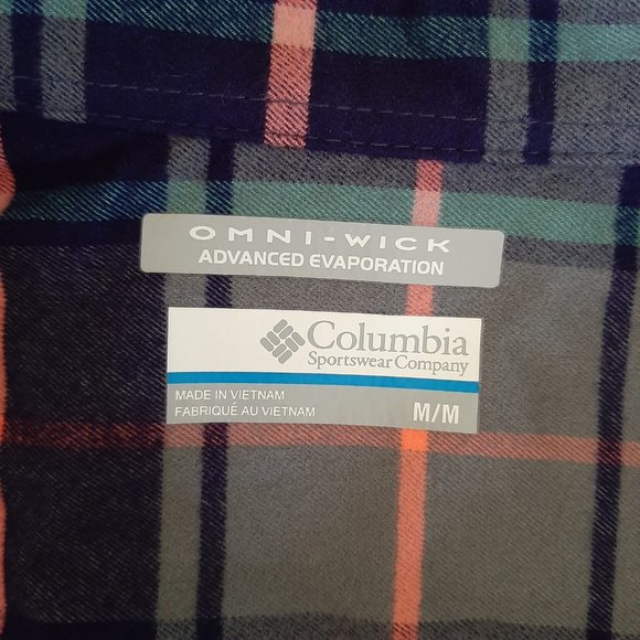 Columbia Flannel Plaid Shacket Shirt - Picture 7 of 10